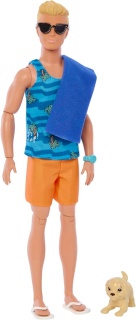 Кукла Barbie - Кен сърфист с аксесоари
