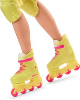 Кукла Barbie The Movie - модна кукла Ken с ярко ретро облекло и кънки