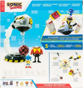 Игрален комплект Соник The Hedgehog Egg с фигурки Sonic & Dr. Eggman