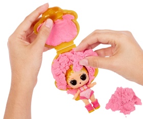 Кукла в сферата LOL Surprise - Squish Sand Magic Hair Tots, асортимент