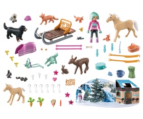 Playmobil - Коледен календар: Коледна разходка с шейна