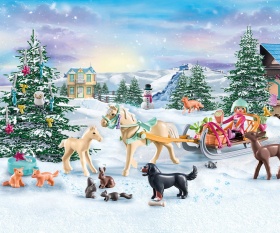 Playmobil - Коледен календар: Коледна разходка с шейна