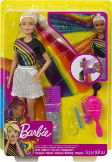 Кукла Барби с дълга коса дъга