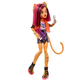 Кукла Monster High Toralei с гардероб и 19 изненадващи модни аксесоара,серия неон