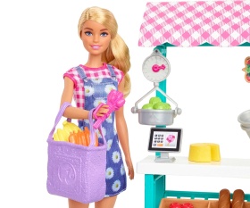 Кукла Barbie - Комплект фермерски щанд