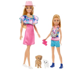 Barbie - Комплект кукли Барби и Стейси