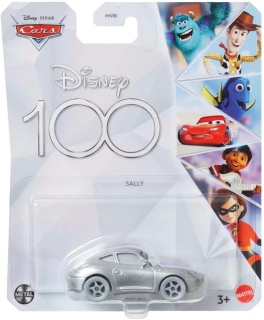 Метална количка Disney Pixar Cars , Сали , 100- годишнина на Дисни