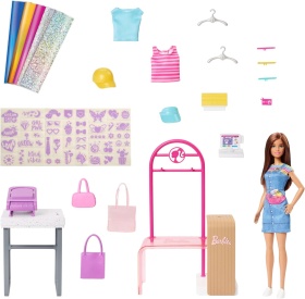 Barbie® Careers Комплект Моден дизайнер с кукла