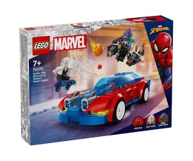 LEGO® Marvel Super Heroes 76279 - Състезателната кола на Спайдърмен с Венъм и Зеления гоблин