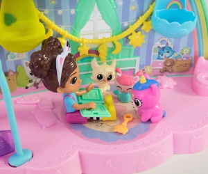 Gabby's Dollhouse - Комплект за игра грижа за котетата