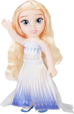  Кукла Елза Disney Frozen 2, Снежната кралица - 35 см в емблематична модна рокля