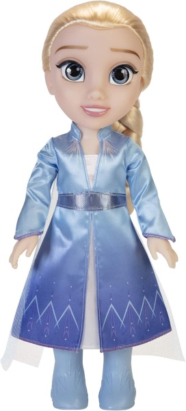  Кукла Елза Disney Frozen 2, - 35 см с филма култова модна рокля, ботуши и дълга сплетена коса