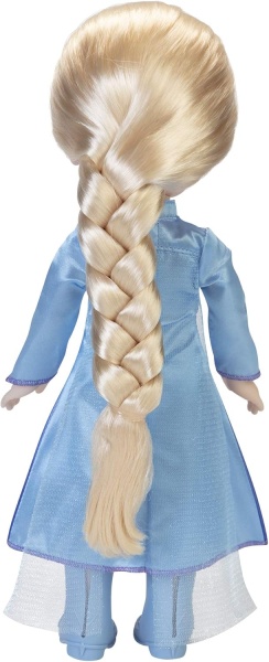  Кукла Елза Disney Frozen 2, - 35 см с филма култова модна рокля, ботуши и дълга сплетена коса