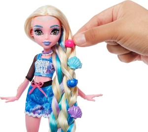 Комплект Monster High, с кукла Lagoona Blue Spa Day с аксесоари