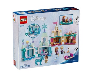 LEGO® Disney Princess 43278 - Минизамък Арендел и леденият дворец на Елза