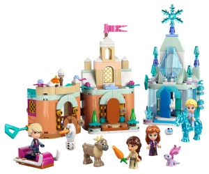 LEGO® Disney Princess 43278 - Минизамък Арендел и леденият дворец на Елза