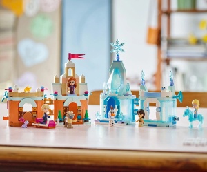 LEGO® Disney Princess 43278 - Минизамък Арендел и леденият дворец на Елза