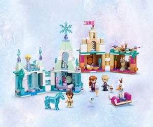 LEGO® Disney Princess 43278 - Минизамък Арендел и леденият дворец на Елза