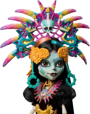 Колекционерска кукла Monster High Skelita Calaveras Día de Muertos 2025 - с Ацтекска роба