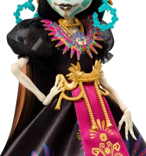 Колекционерска кукла Monster High Skelita Calaveras Día de Muertos 2025 - с Ацтекска роба