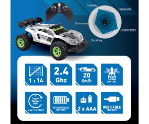 Silverlit - Радиоуправляема кола FUTURE X