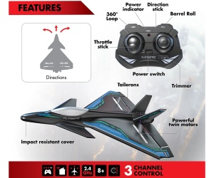 Silverlit - Самолет за каскади Revo Stunt