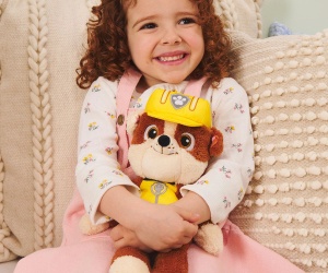 Пес Патрул - Плюшена играчка Ръбъл, 30 см