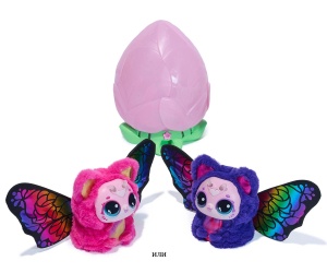 Hatchimals - Трансформиращо се яйце Bloomables KittyFly