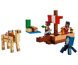 LEGO® Minecraft™ 21259 - Пътуването на пиратския кораб