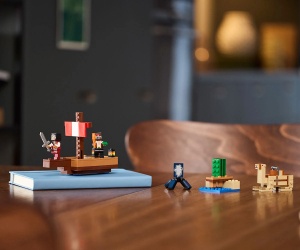 LEGO® Minecraft™ 21259 - Пътуването на пиратския кораб