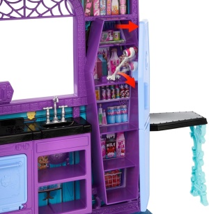 Сгъваем комплект за игра Monster High Buh-tique Hotel