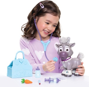 Jakks Pacific - Комплект за грижа за Свен от Disney Frozen с аксесоари