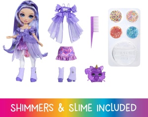 Кукла Rainbow High - Shimmers with Slime - Violet