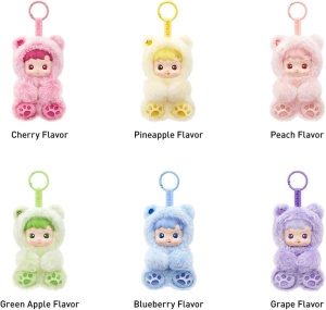 Колекционерска фигурка-ключодържател POP MART HACIPUPU Gummy Bear 