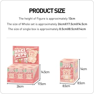 Колекционерска фигурка-ключодържател POP MART HACIPUPU Gummy Bear 