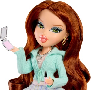 Bratz x Mean Girls Кукла Cady - колекционерска модна кукла с 2 тоалета