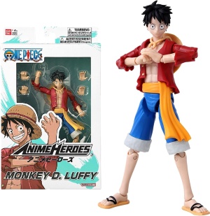 BANDAI - Аниме герой - One Piece - фигурка Монки Д. Луфи 17 см 