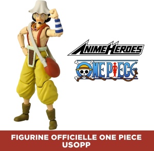 BANDAI - Аниме герой - One Piece - фигурка Усоп 17 см 
