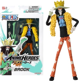 BANDAI - Аниме герой - One Piece - фигурка Брук 17 см 