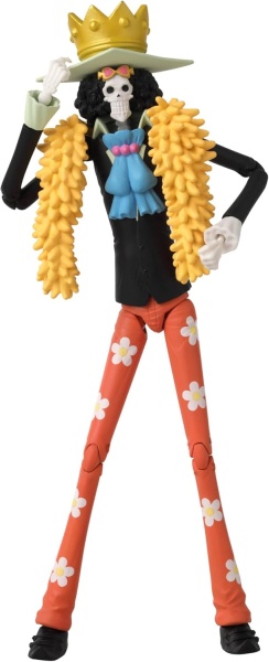 BANDAI - Аниме герой - One Piece - фигурка Брук 17 см 