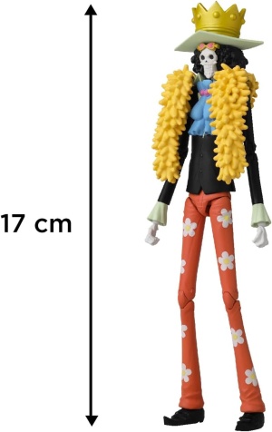 BANDAI - Аниме герой - One Piece - фигурка Брук 17 см 