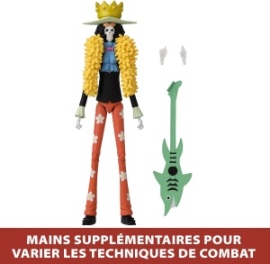 BANDAI - Аниме герой - One Piece - фигурка Брук 17 см 