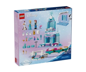 LEGO® Disney Princess 43281 - Леденият замък на Елза и приключение със снежно влакче