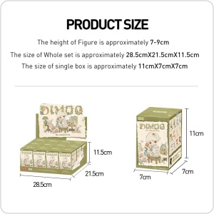  Фигурки  POP MART DIMOO от серията „Изчезналият ден“ 