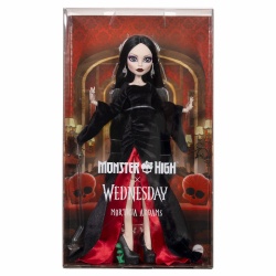 Кукла Monster High Wednesday Morticia Addams Skullector