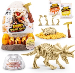 Zuru ROBO ALIVE - Dino Fossil Find Amber Adventure, трицератопс
