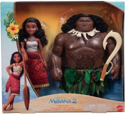 Комплект кукли Mattel Disney - Ваяна и Мауи