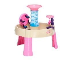 Спираловиден аквапарк масичка Little Tikes, розов