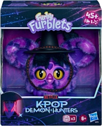 Колекционерска плюшена играчка Furby Furblets K-Pop Ловци на демони - SAJA Boy Demon