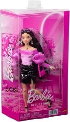 Кукла Barbie Deluxe Style -с розов топ Барбикор с буфoн ръкави